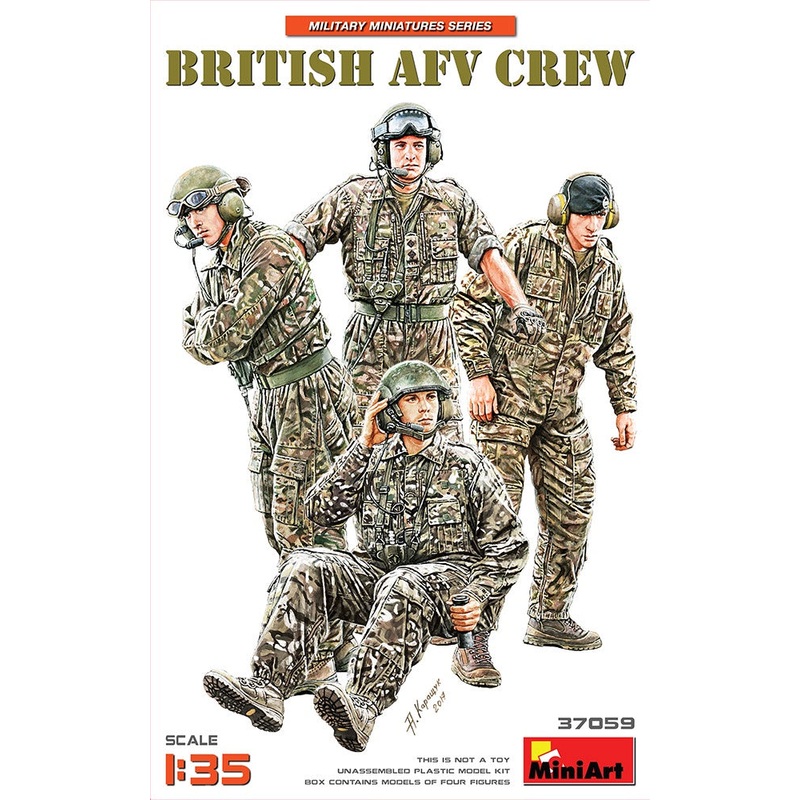 Miniart - 1/35 British AFV Crew
