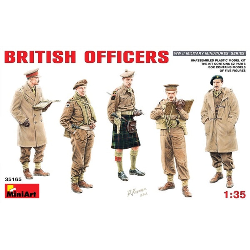 Miniart - 1/35 British Officers