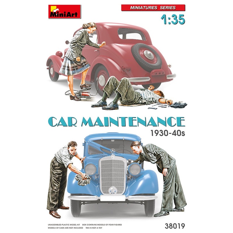 Miniart - 1/35 Car Maintenance 1930-40s