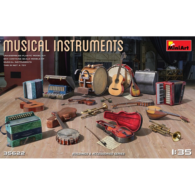Miniart - 1/35 Musical Instruments