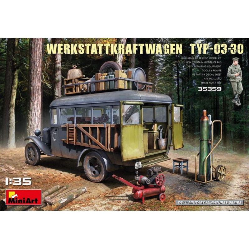 Miniart - 1/35 Werkstattkraftwagen TYP-03-30