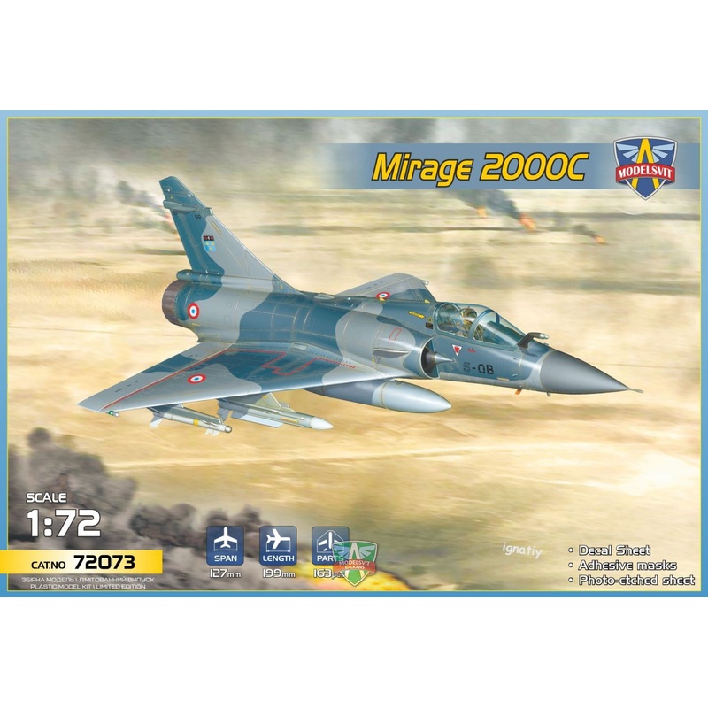 Modelsvit - 1/72 Mirage 2000C