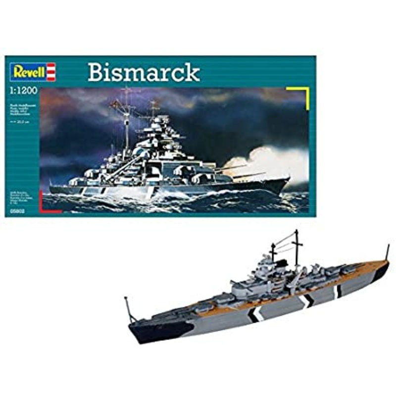 Revell - 1/1200 Battleship Bismarck