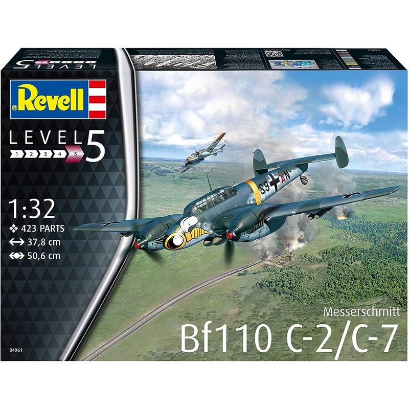 Revell - 1/32 Messerschmidtt BF110 C-2/C-7