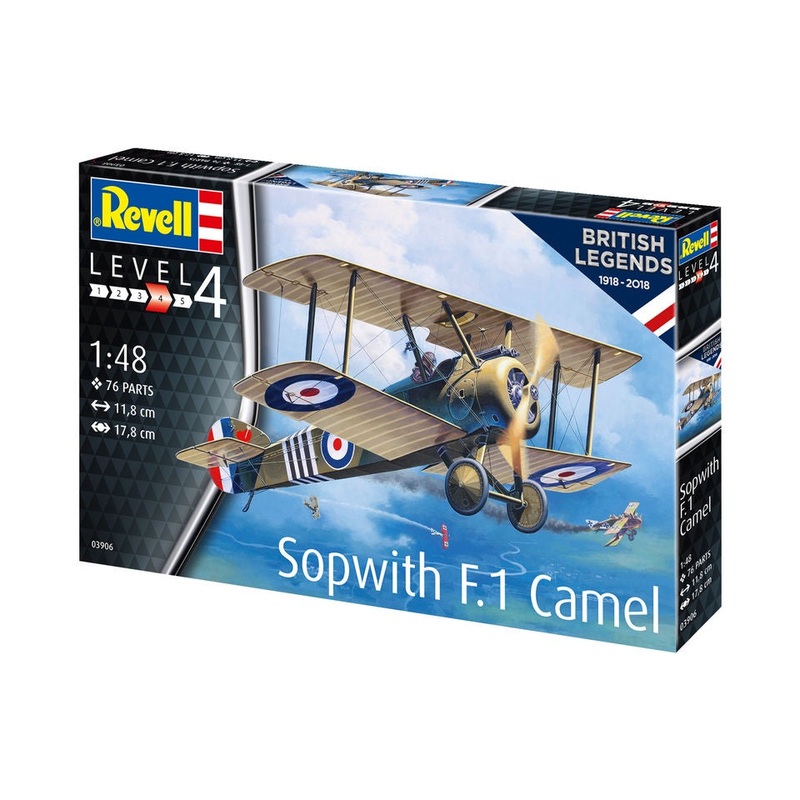 Revell - 1/48 Sopwith F.1 Camel (100 Years RAF)