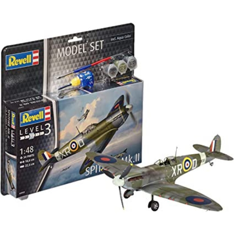 Revell - 1/48 Spitfire Mk.II (Model Set Incl.Paint)