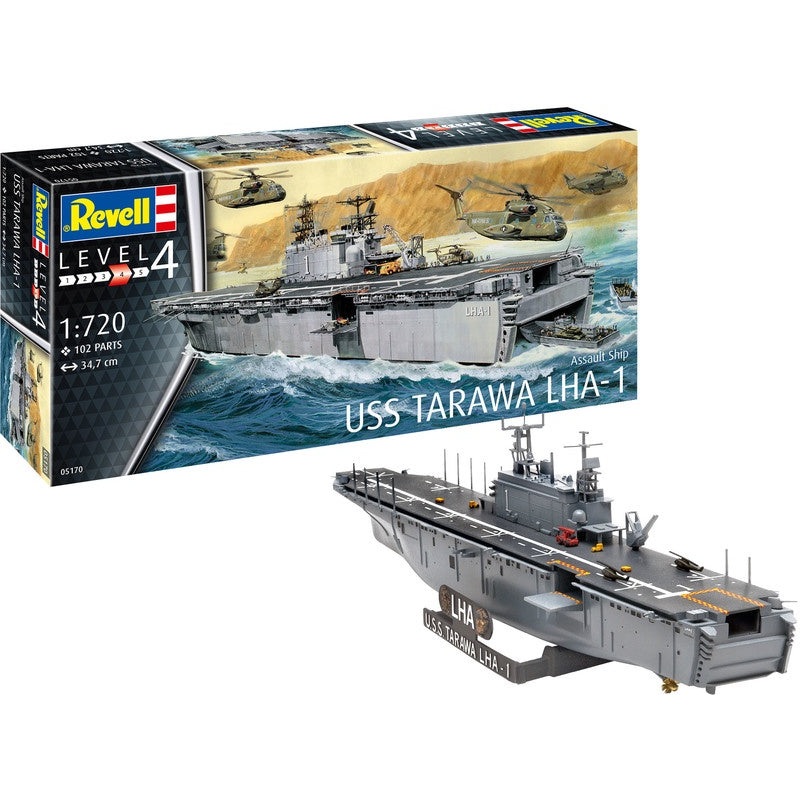 Revell - 1/720 Assault Ship USS Tarawa LHA-1