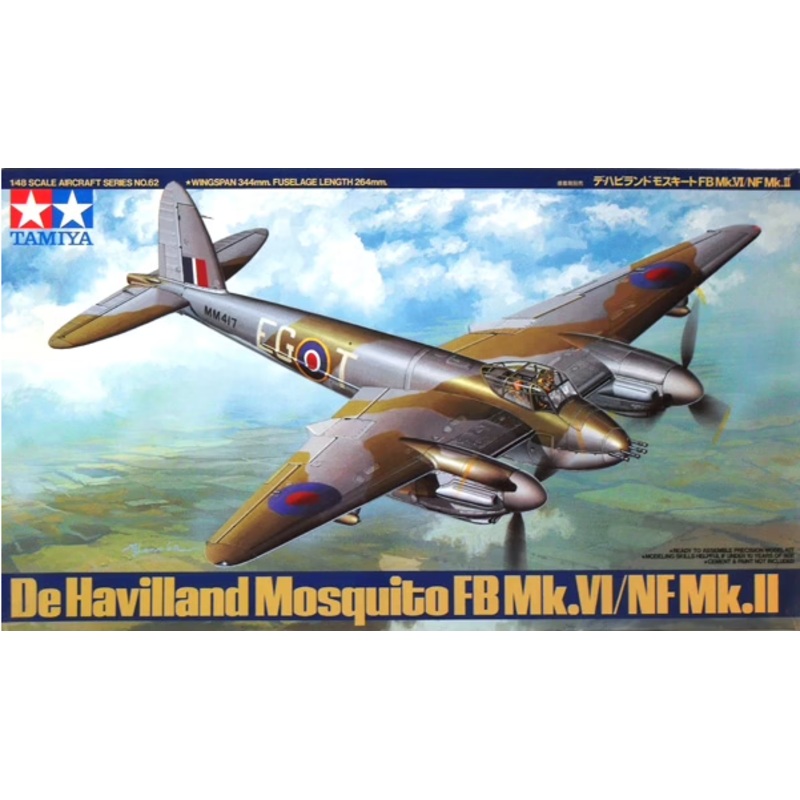 Tamiya - 1/48 DeHavilland Mosquito FB MkVI