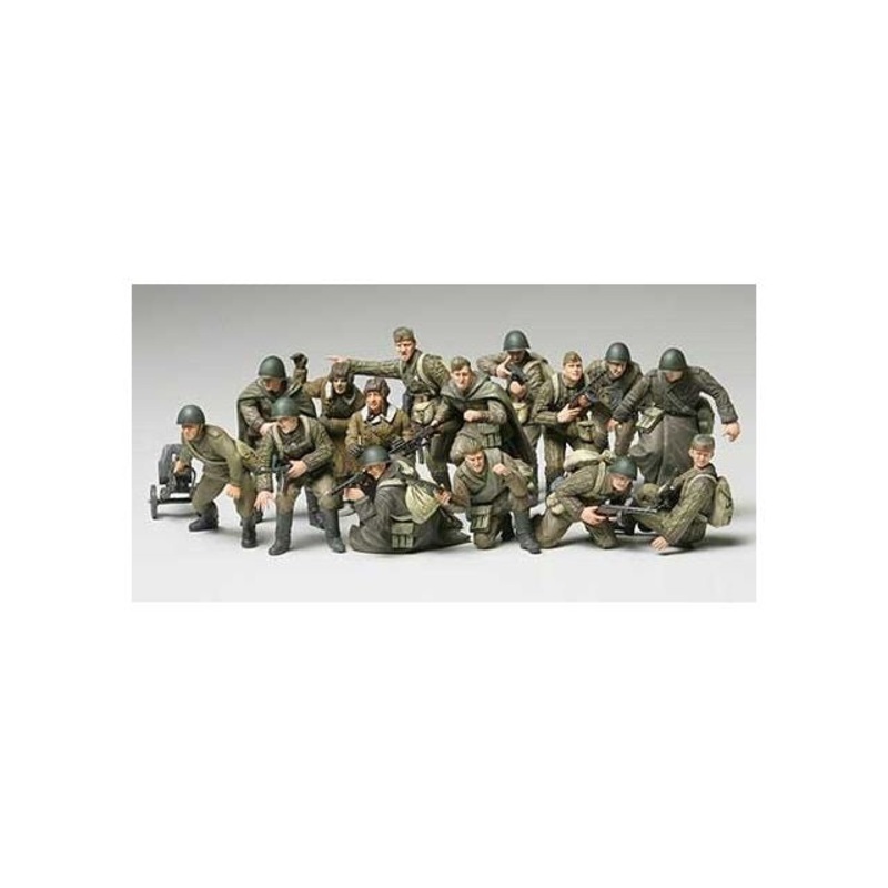 Tamiya - 1/48 Russian Infantry & Tank Crew