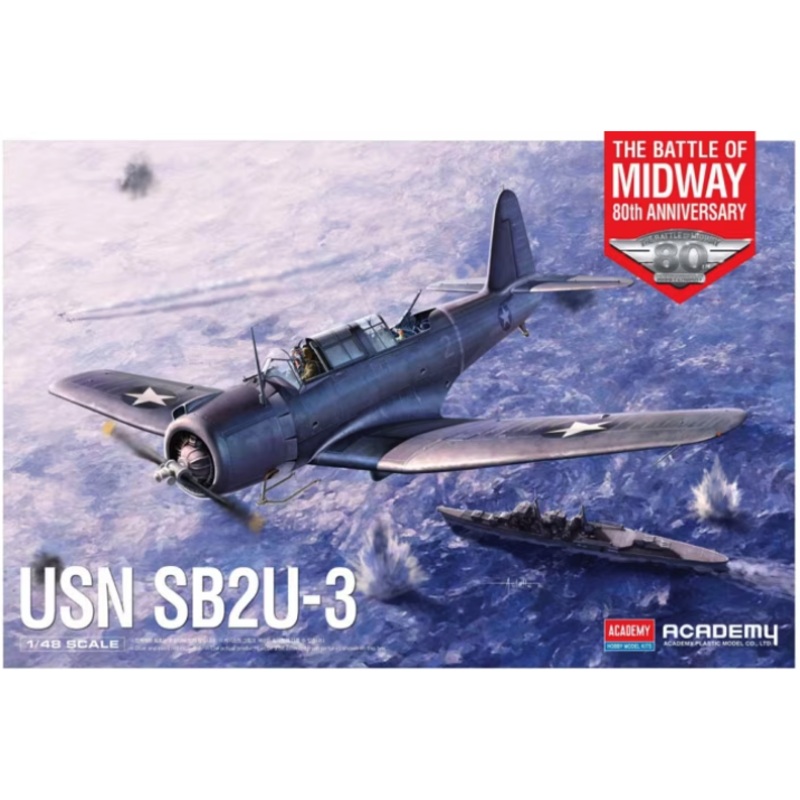 Academy - 1/48 SB2U-3 The Battle of Midway 80th Anniversary