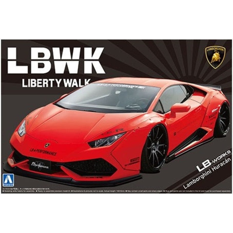 Aoshima - 1/24 LB-Works Lamborghini Huracan Ver.1