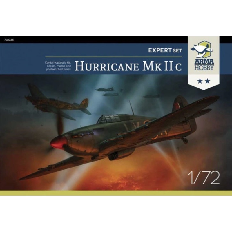 ARMA Hobby - 1/72 Hurricane Mk II C (Expert Set)