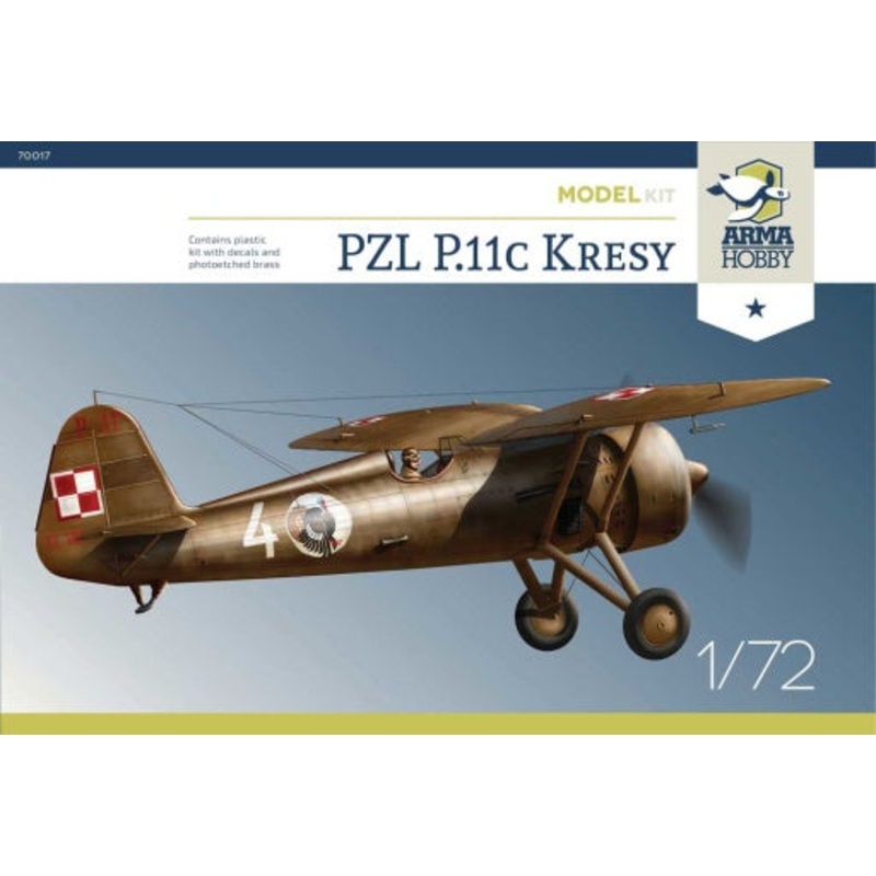 ARMA Hobby - 1/72 PZL P11C "Kresy"