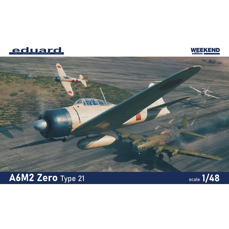 Eduard - 1/48 A6M2 Zero Type 21 (Weekend Edition) 84189