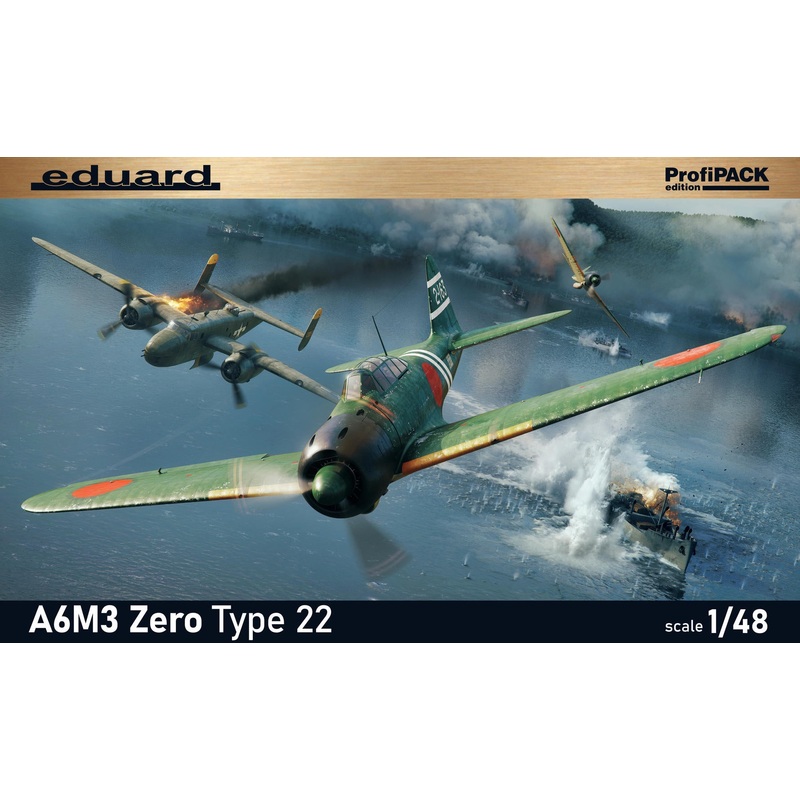 Eduard - 1/48 A6M3 Zero Type 22 (ProfiPack) 82214