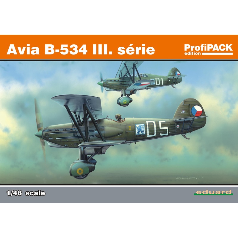 Eduard - 1/48 Avia B-534 III. Serie (Reedition) (Profipack) (8191)