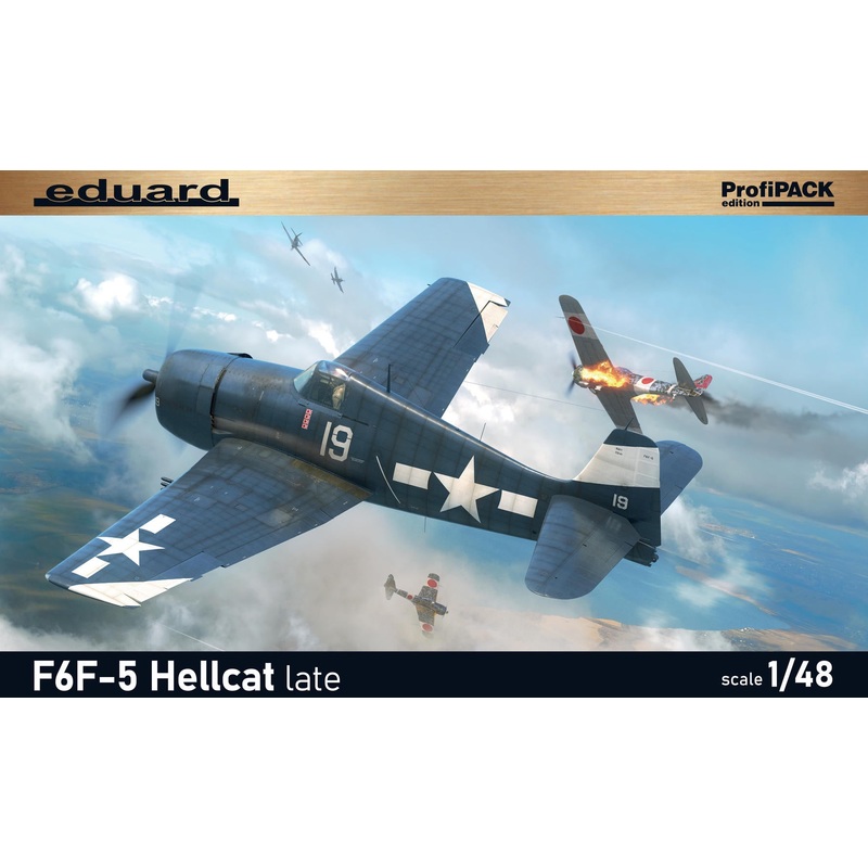 Eduard - 1/48 F6F-5 Hellcat Late (ProfiPack) 8229
