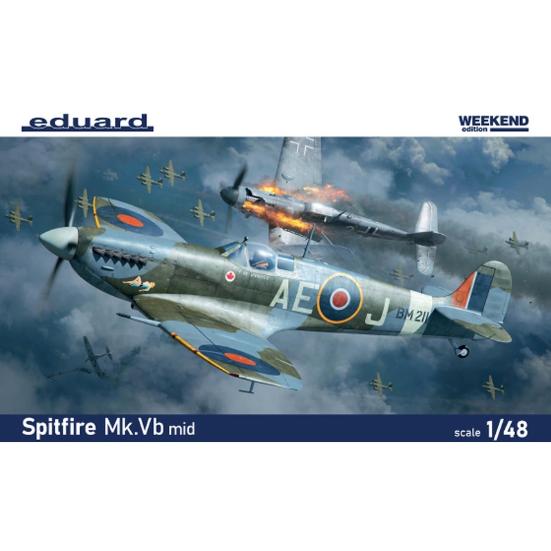 Eduard - 1/48 Spitfire Mk.Vb Mid (Weekend Edition) 84186