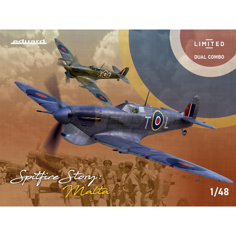Eduard - 1/48 SPITFIRE STORY: Malta (Ltd. Dual Combo)