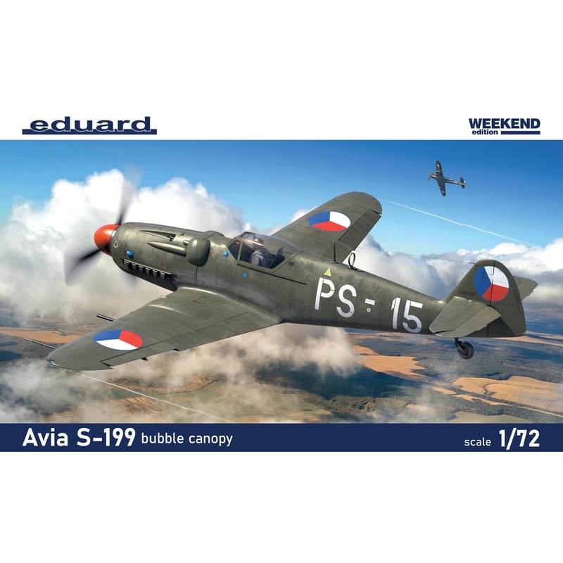 Eduard - 1/72 S-199 Bubble Canopy (Weekend Edition) 7471