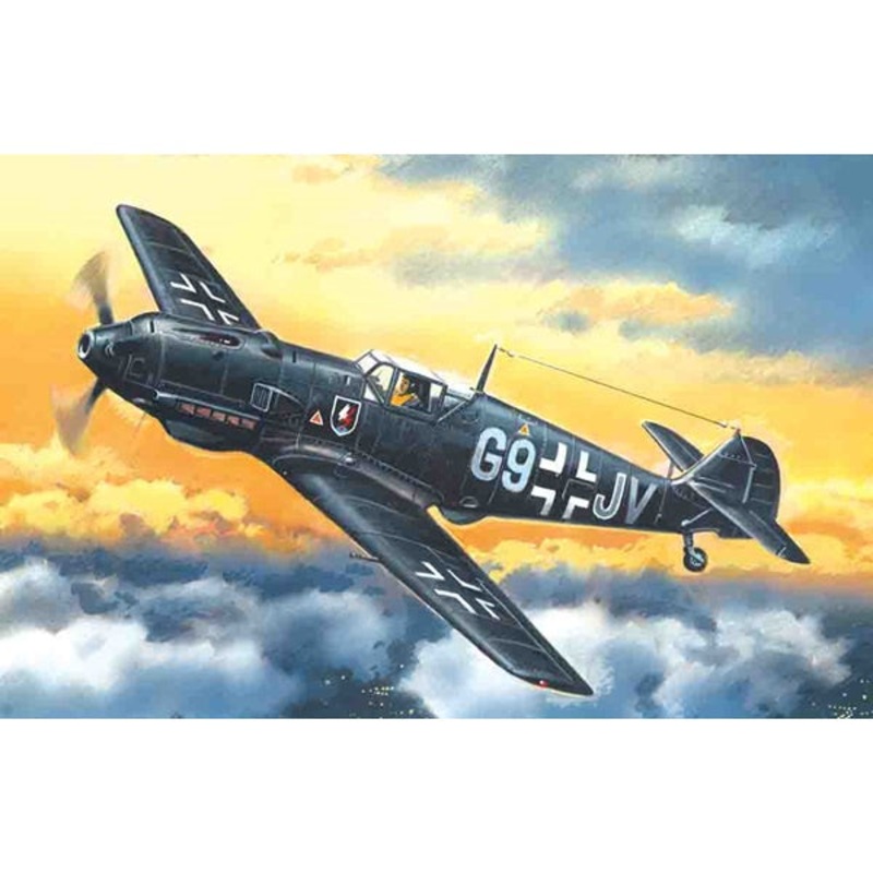 ICM - 1/72 Bf-109E-4 WWII German Night Fighter