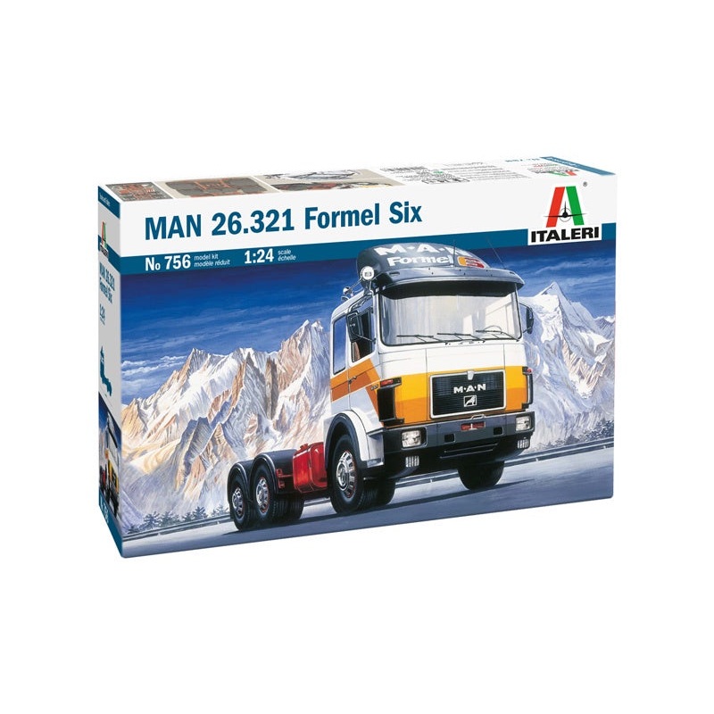 Italeri - 1/24 MAN 23.321 Formel Six