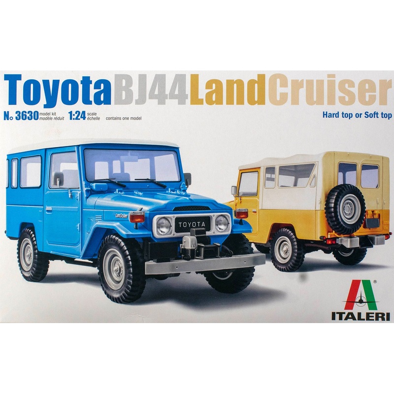 Italeri - 1/24 Toyota Land Cruiser BJ-44 Soft/Hard Top