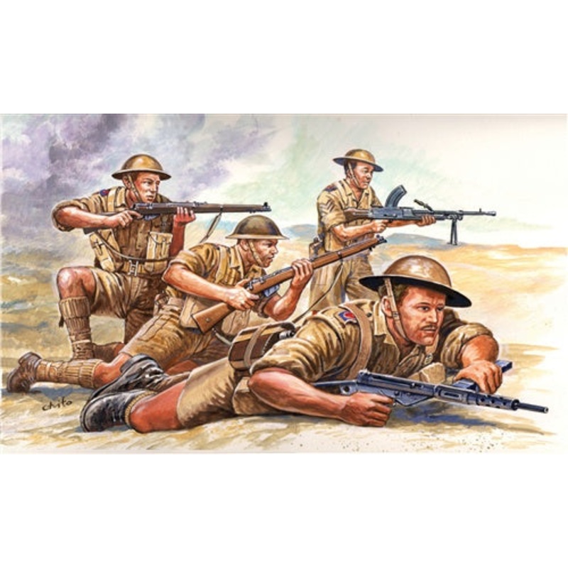 Italeri - 1/72 2nd WW British 8th Army