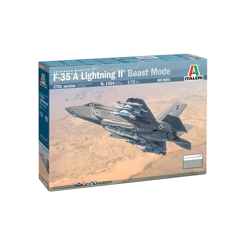 Italeri - 1/72 F-35A Lightning II "Beast Mode"