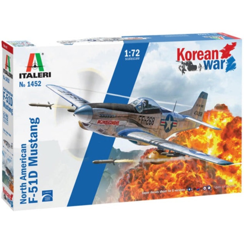 Italeri - 1/72 F-51D Mustang "Korean War" (SAAF)