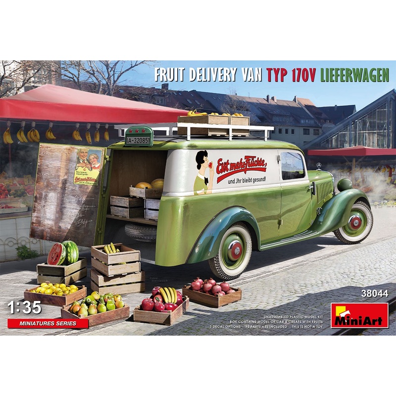 Miniart - 1/35 Fruit Delivery Van Typ 170V Lieferwagen