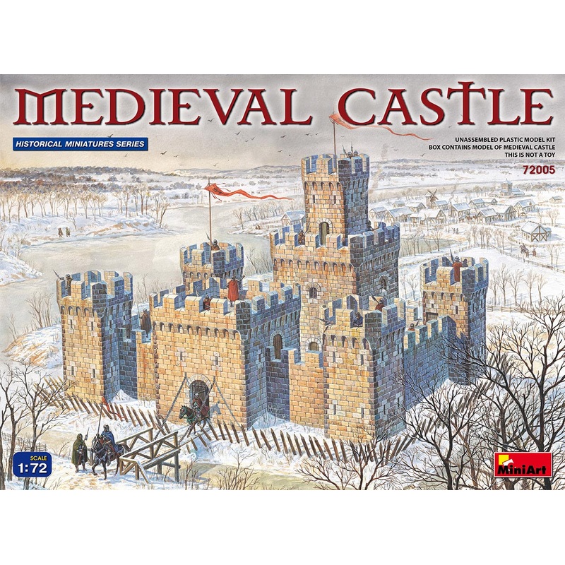 Miniart - 1/72 Medieval Castle