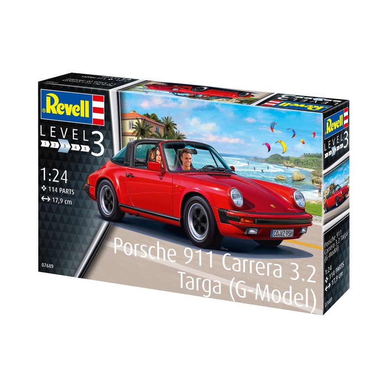 Revell - 1/24 Porsche 911 Carrera 3.2 Targa (G-Model)