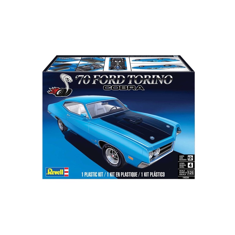 Revell - 1/25 1970 Ford Torino Cobra