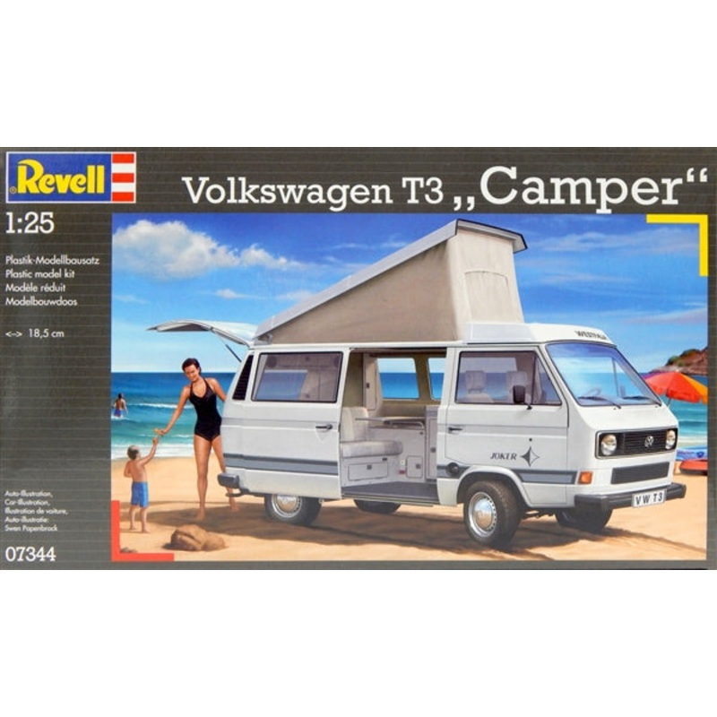 Revell - 1/25 Volkswagen T3 Camper