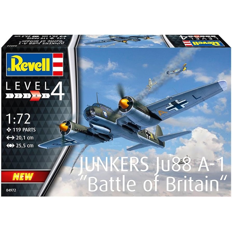 Revell - 1/72 Junkers Ju88 A-1 "Battle of Britain"