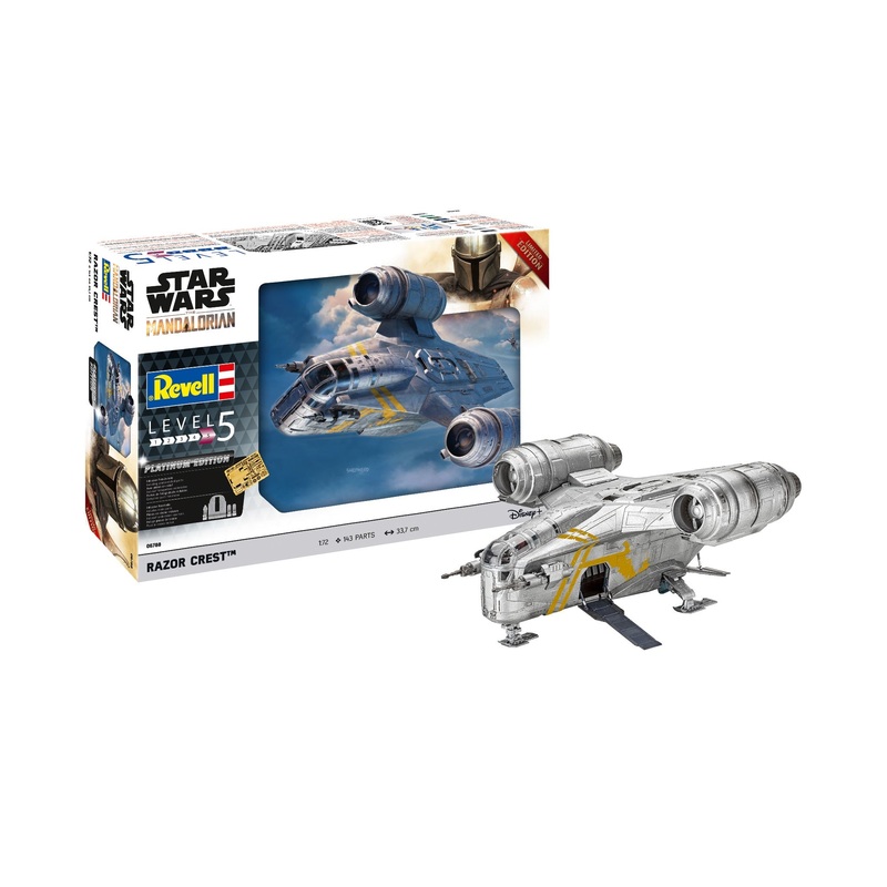Revell - 1/72 The Mandalorian: Razor Crest Platinum Ed.