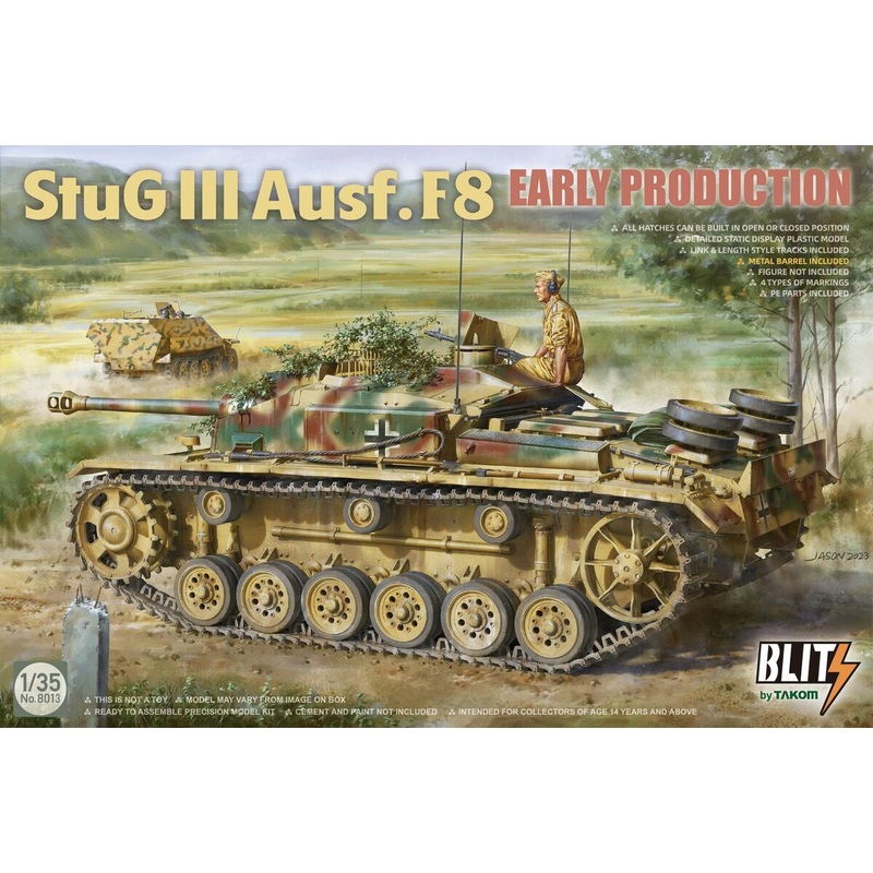 Takom - 1/35 StuG III Ausf.F8 Early Prodution