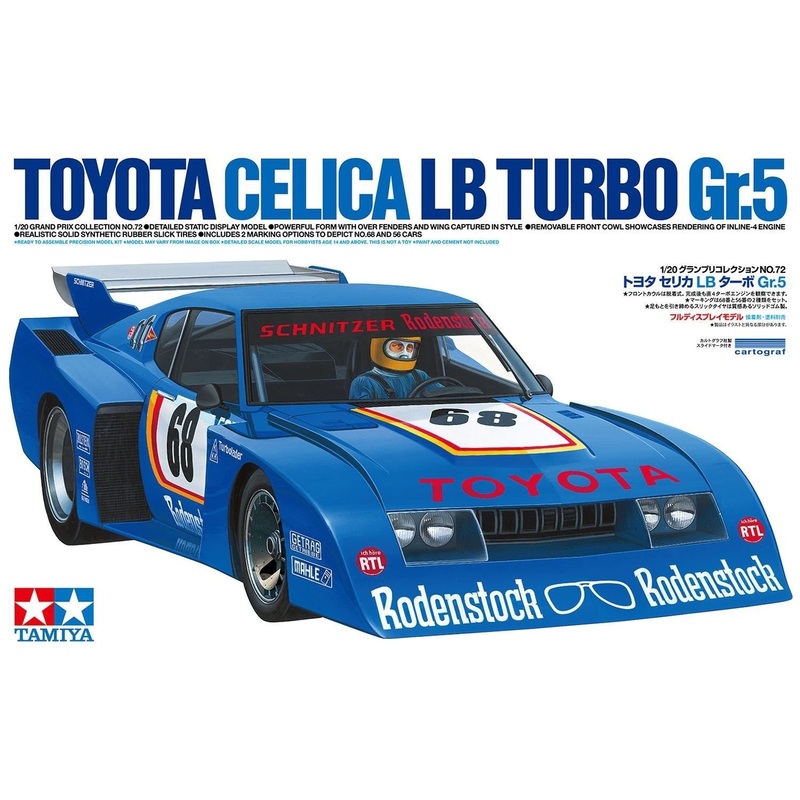 Tamiya - 1/20 Toyota Celica LB Turbo Gr.5