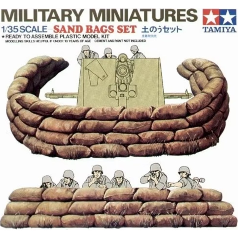 Tamiya - 1/35 Sand Bag Set