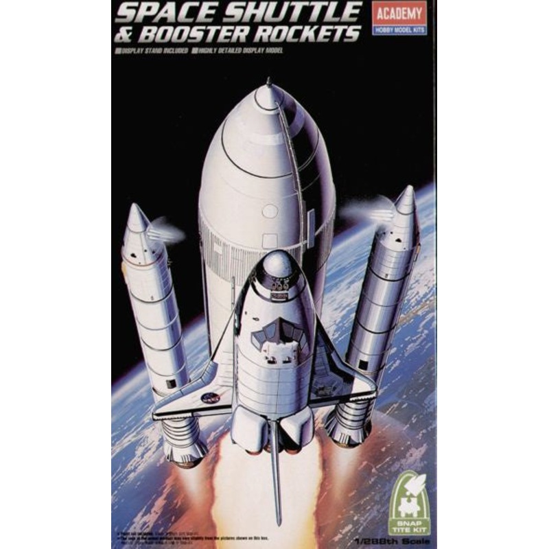 Academy - 1/288 Space Shuttle W/Rockets