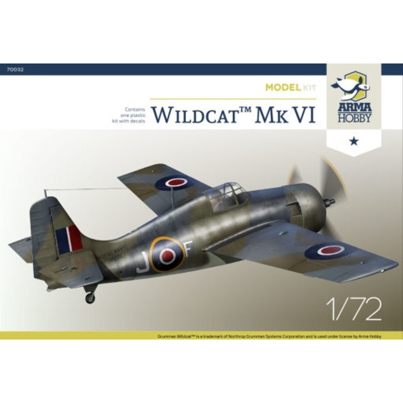 ARMA Hobby - 1/72 Grumman Wildcat MK VI