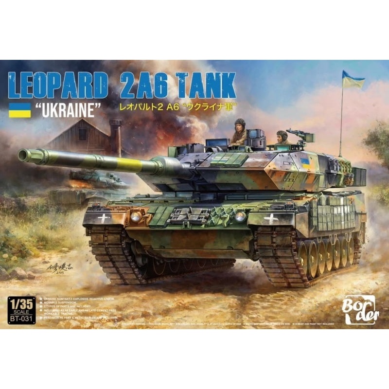 Border Model - 1/35 Leopard 2A6 "Ucrania"