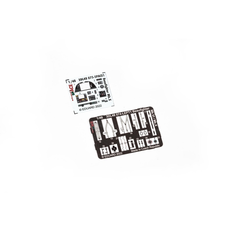 Eduard - 1/48 Beaufighter Mk.X SPACE set (for Tamiya) 3DL48075