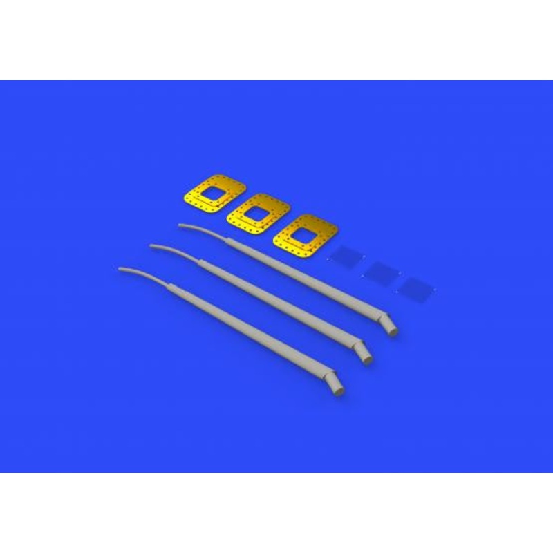 Eduard - 1/48 Luftwaffe FuG 16 Antennas   Brassin set  648331