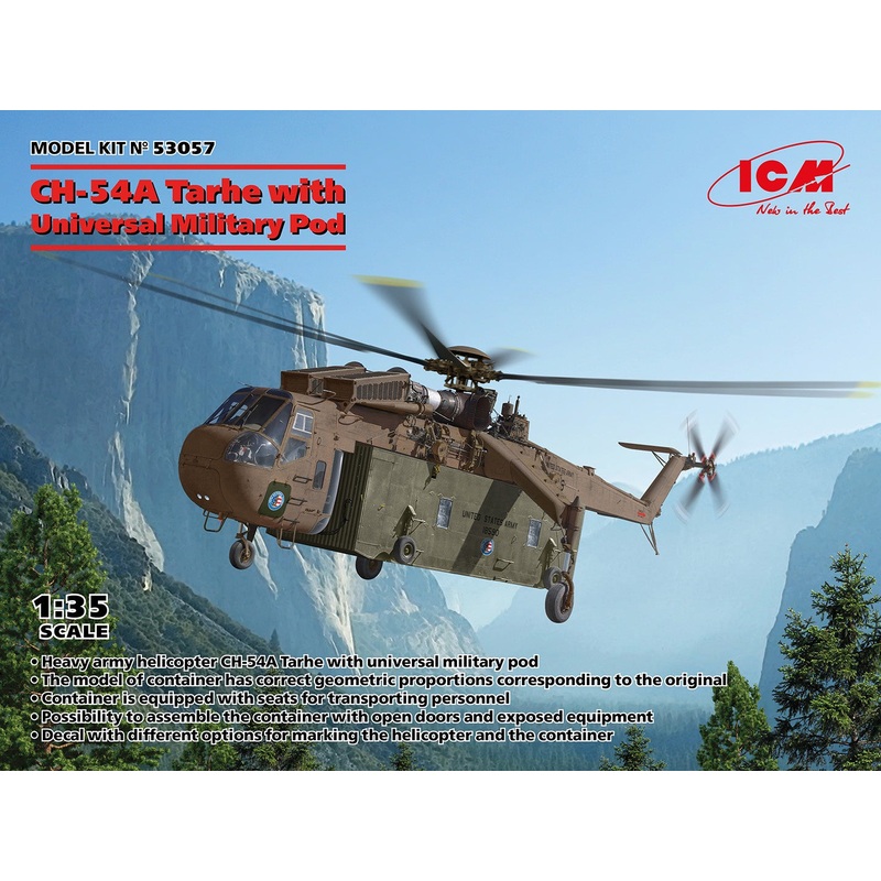 ICM - 1/35 Ch-54A Tarhe w/ Universal Military Pod