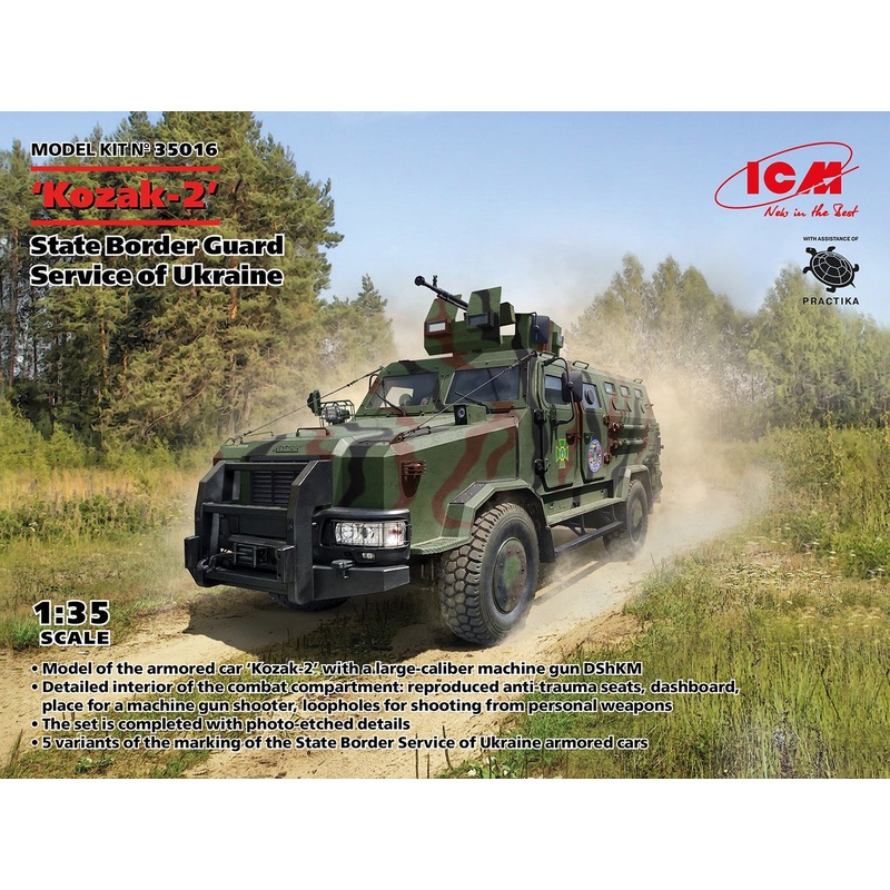 ICM - 1/35 Kozak-2 State Border Guard Service of Ukraine