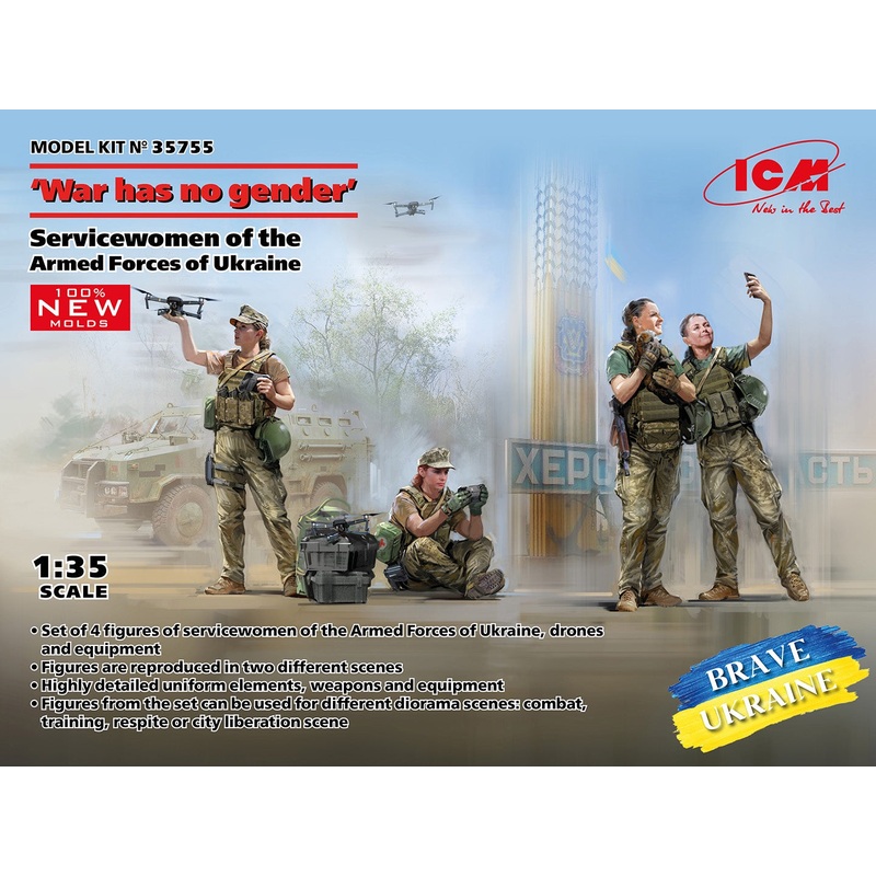 ICM - 1/35 War has no gender Servicewomen of the Armed Forces of Ukraine