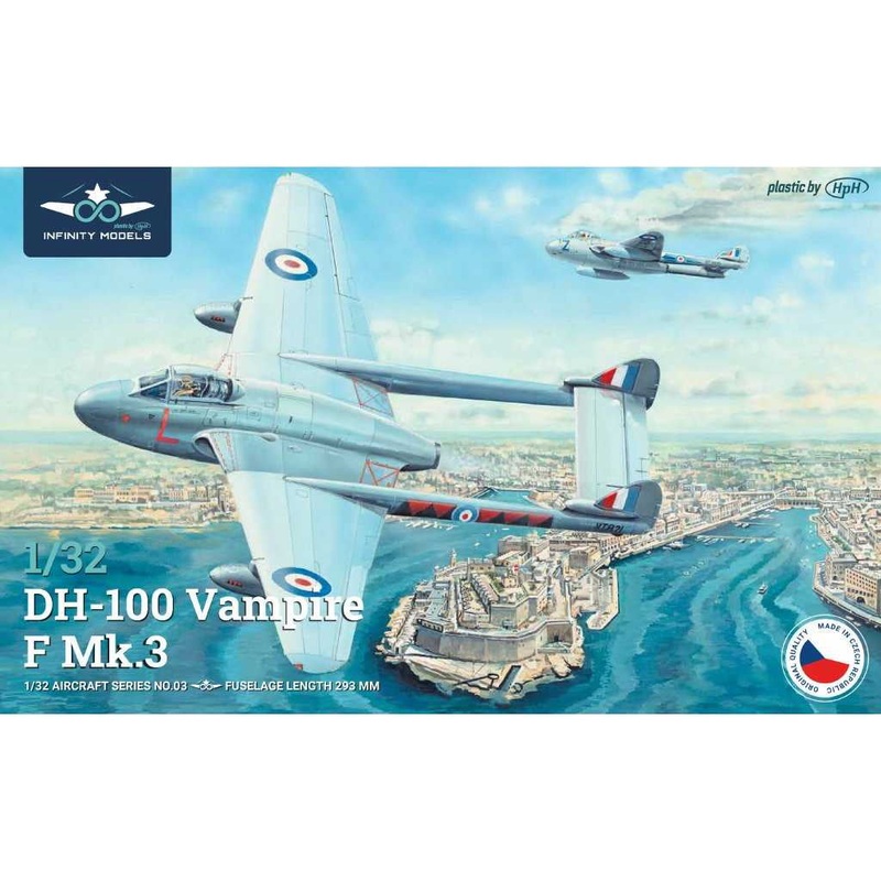 Infinity Models - 1/32 DH-100 Vampire MK.3