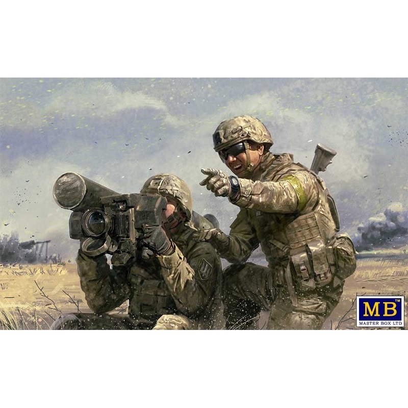 Master Box - 1/35 The Ukrainian Anti-Tank Crew Kit No 6. Javelin (Russian-Ukrainian War series)